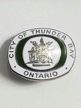 4/$20 Vintage City of Thunder Bay Ontario Metal/Enamel Collector's Pin!!